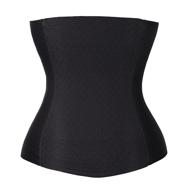 Yabyab Tummy Girdle Belt Corset Body Control Shaper Cincher Shapewear Black  - Babymama