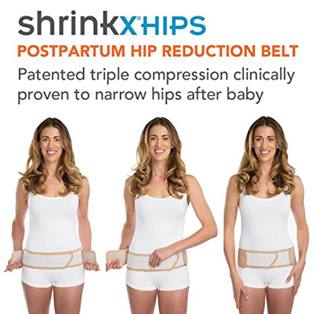 Upspring Shrinkx Hips Post Pregnancy Hip Compression Belt - Black
