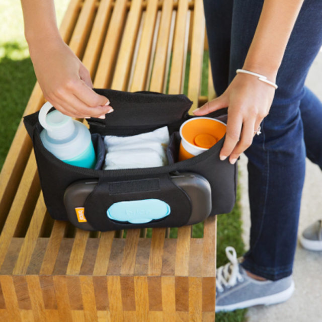 brica stroller organizer