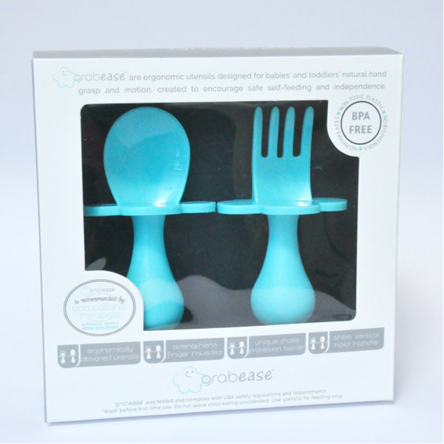 Grabease Utensil Set - Teal