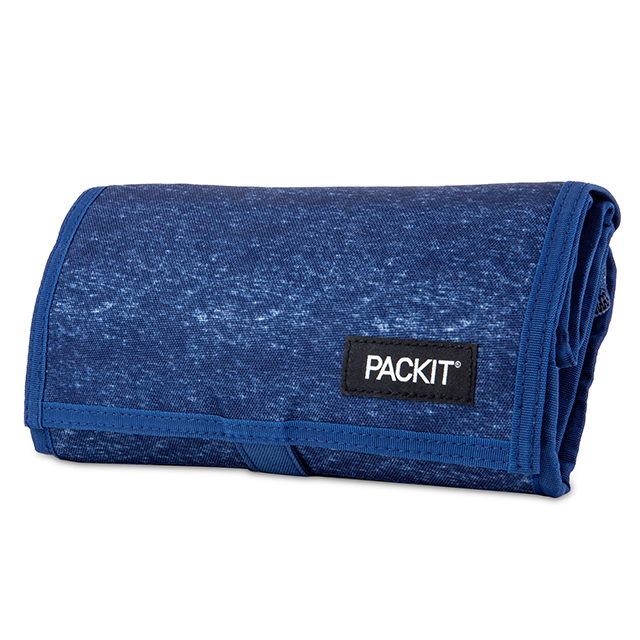 Packit Freezable Snack Box - Navy Heather