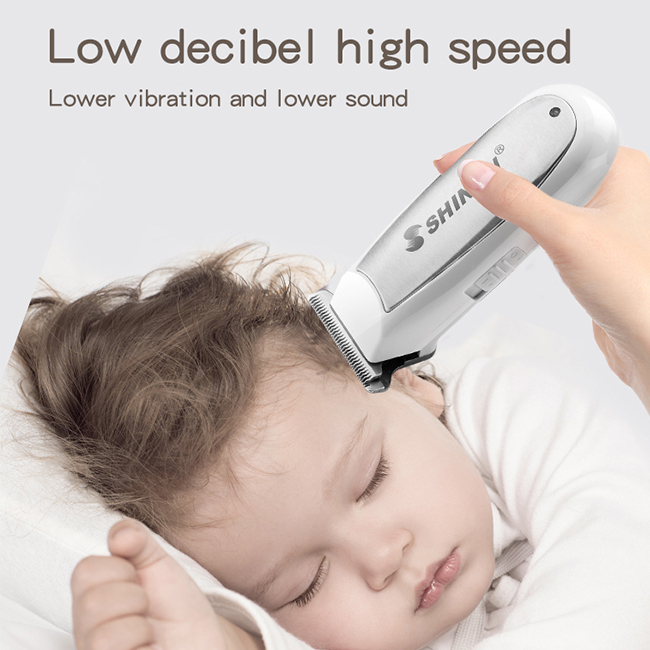 Shinon Low Noise Cordless Baby Hair Trimmer - Babymama
