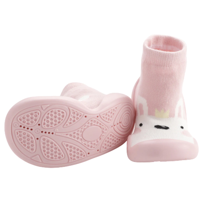 Baby shoes store with socks attached