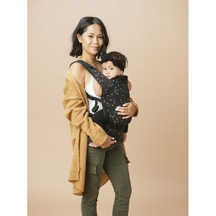 Baby sales wearing tula