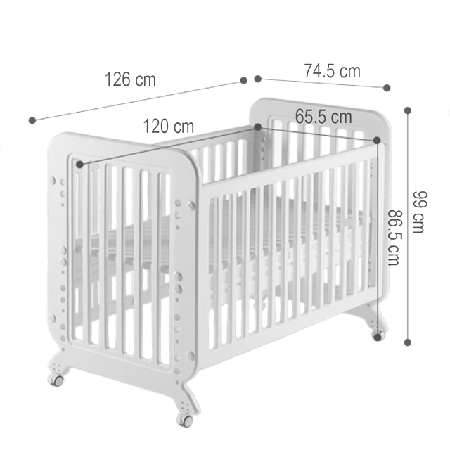 Bailey mini crib on sale