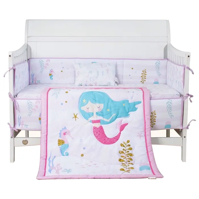 Disney little hotsell mermaid crib bedding