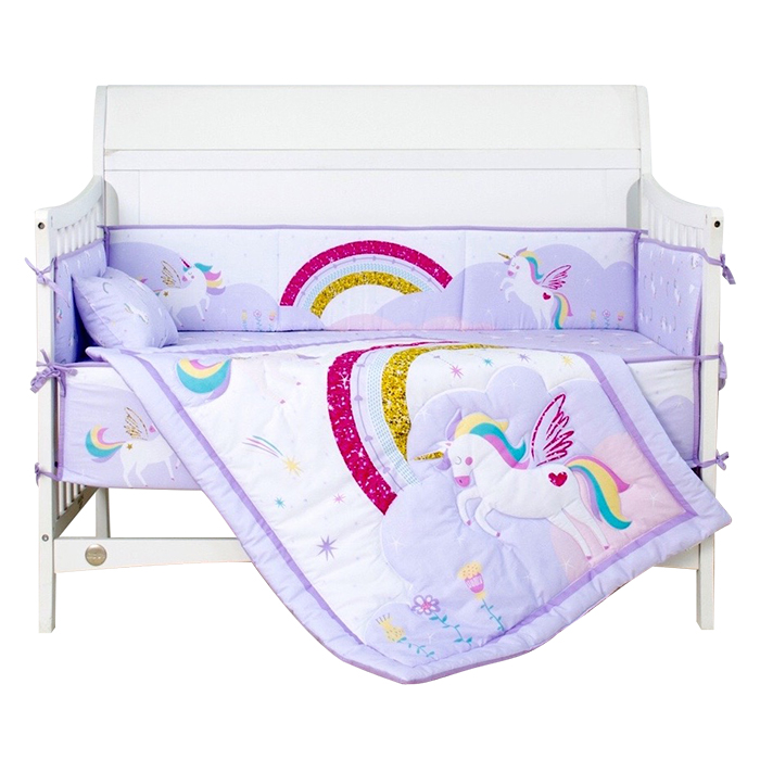 Babyhug sleepwell best sale cot bedding set