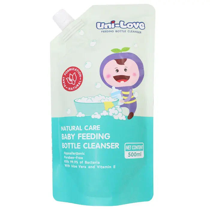 Uni-Love Natural Care Baby Bottle Cleanser 500ml (Pouch) - Babymama