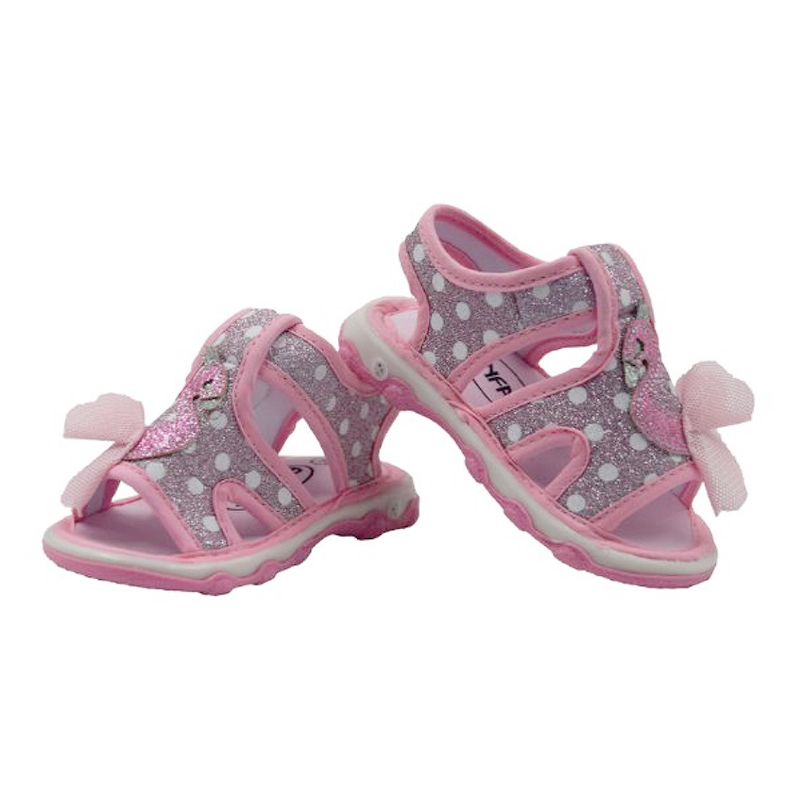 Enfant Swan Hardsole Shoes with Sound - Pink - Babymama