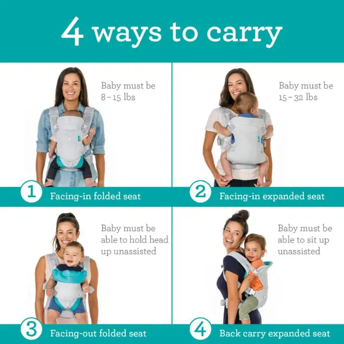 Infantino flip 4 in 1 sales baby carrier